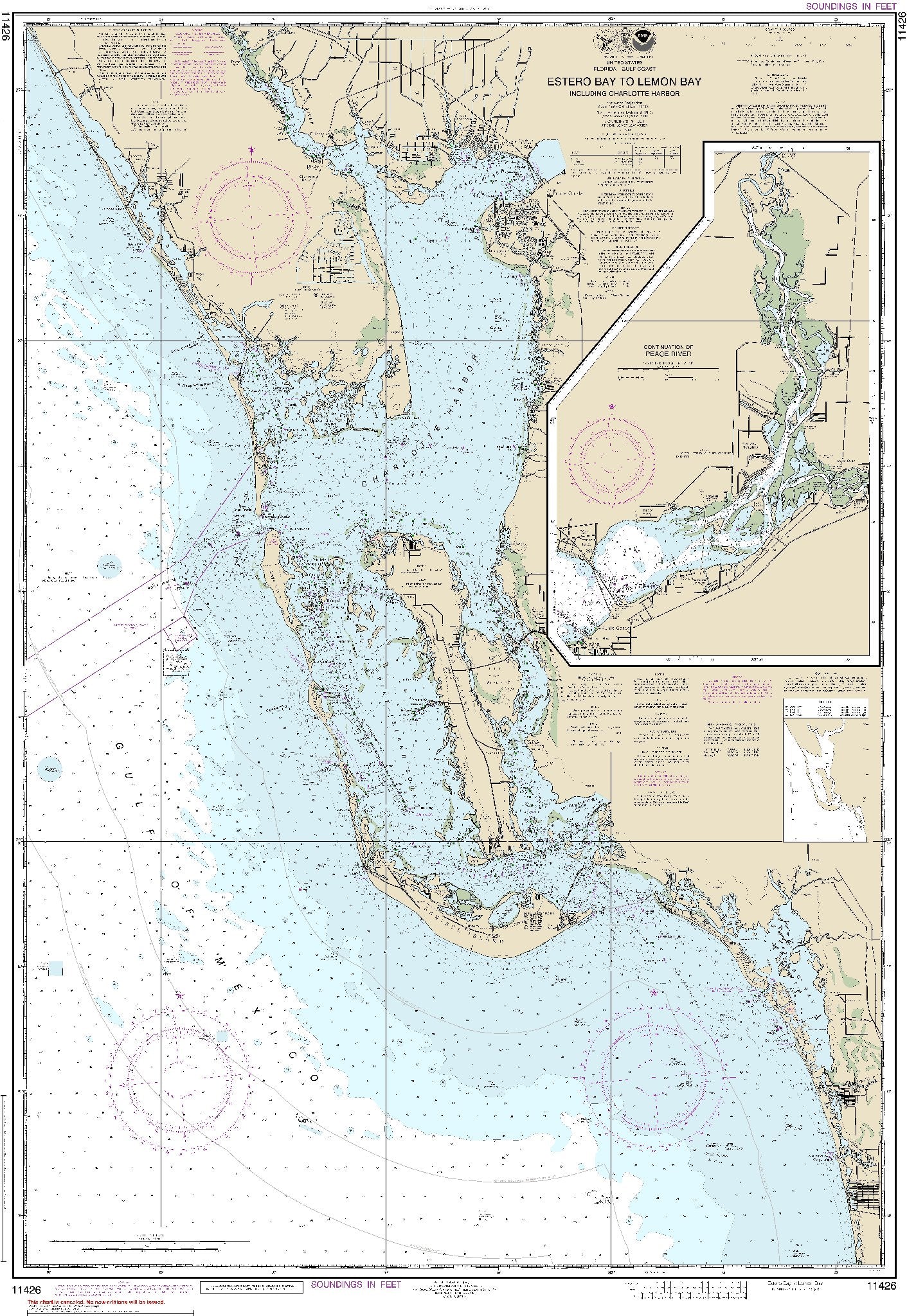 Estero Bay to Lemon Bay (11426) by NOAA