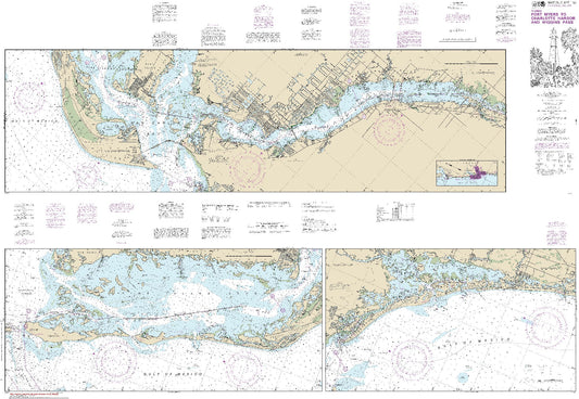 Fort Myers to Charlotte Harbor and Wiggins Pass (11427) by NOAA