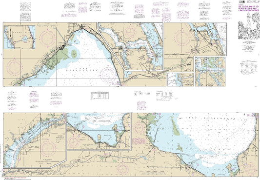 Okeechobee Waterway - St. Lucie Inlet to Fort Myers and Lake Okeechobee (11428) by NOAA