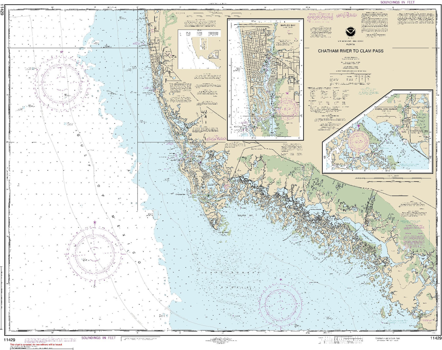 Chatham River to Clam Pass (11429) by NOAA