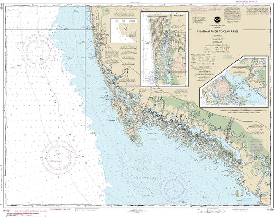 Chatham River to Clam Pass (11429) by NOAA