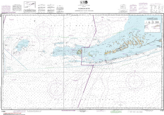 Florida Keys - Sombrero Key to Dry Tortugas (11434) by NOAA