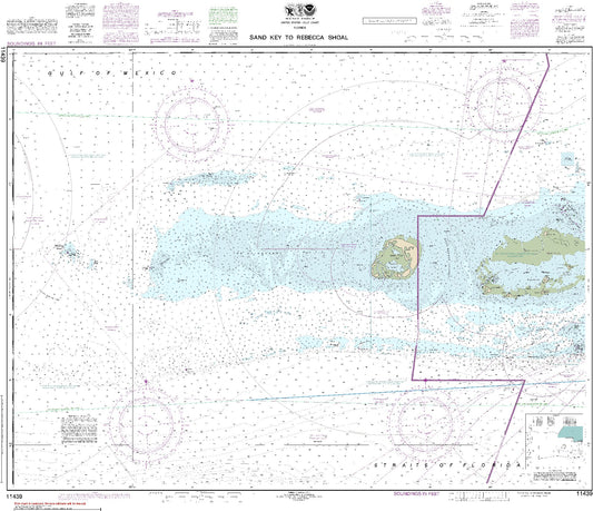 Sand Key to Rebecca Shoal (11439) by NOAA