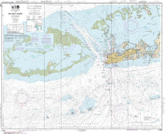 Key West Harbor and Approaches (11441) by NOAA