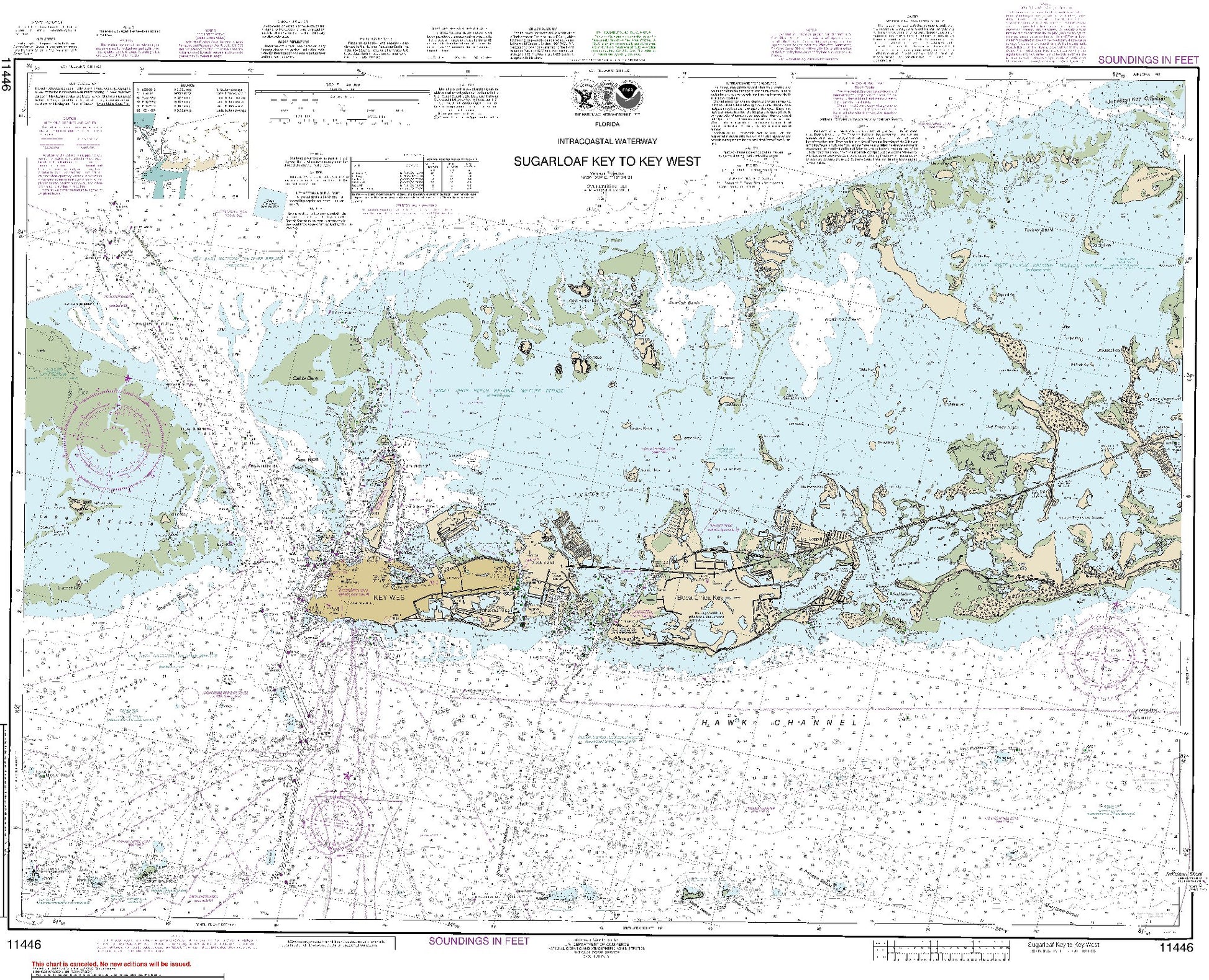 Sugarloaf Key to Key West (11446) by NOAA