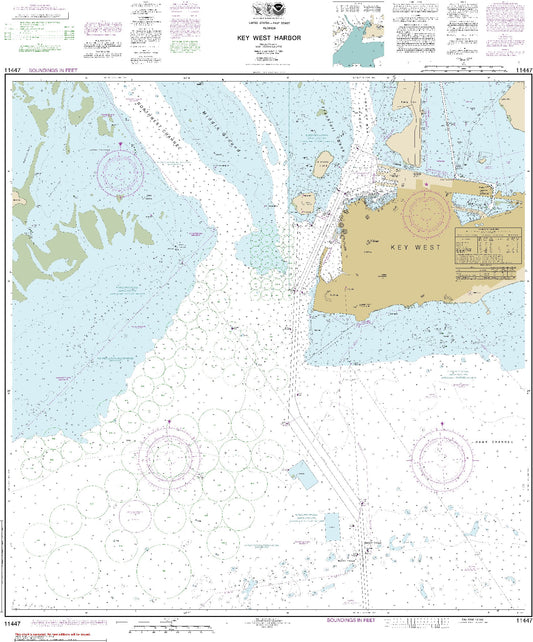Key West Harbor (11447) by NOAA