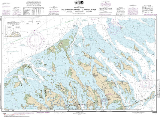 Big Spanish Channel to Johnston Key (11448) by NOAA