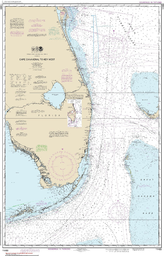 Cape Canaveral to Key West (11460) by NOAA