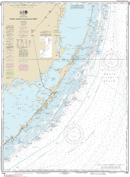 Fowey Rocks to Alligator Reef (11462) by NOAA