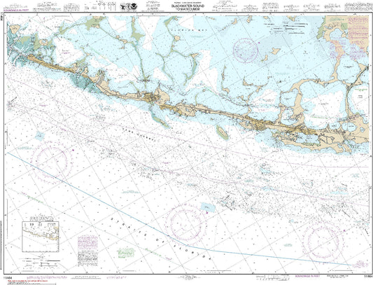Blackwater Sound to Matecumbe (11464) by NOAA