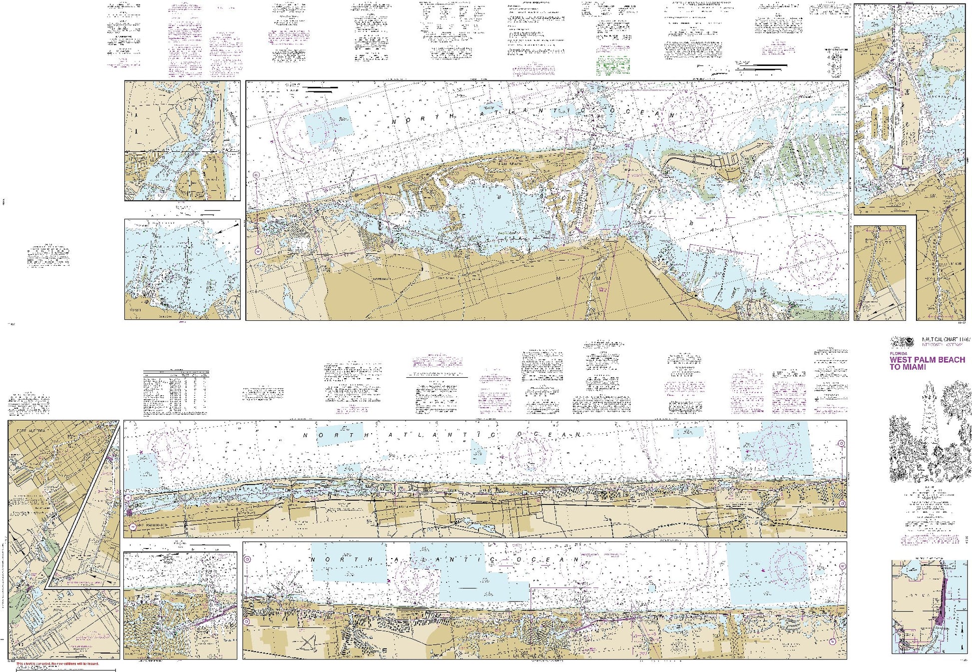 West Palm Beach to Miami; Sides A and B (11467) by NOAA