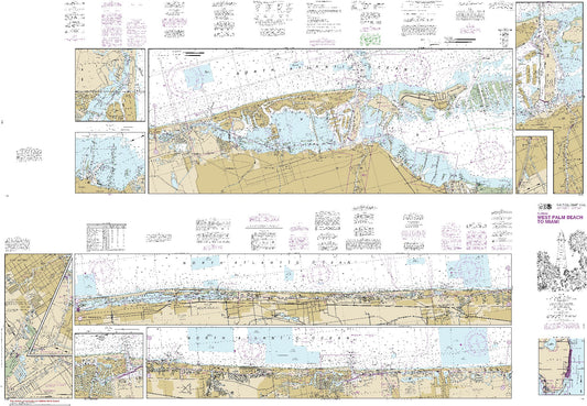 West Palm Beach to Miami; Sides A and B (11467) by NOAA
