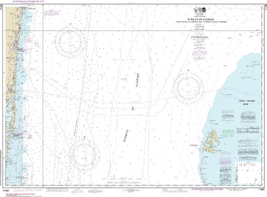 Fowey Rocks, Hillsboro Inlet to Bimini Islands (11469) by NOAA