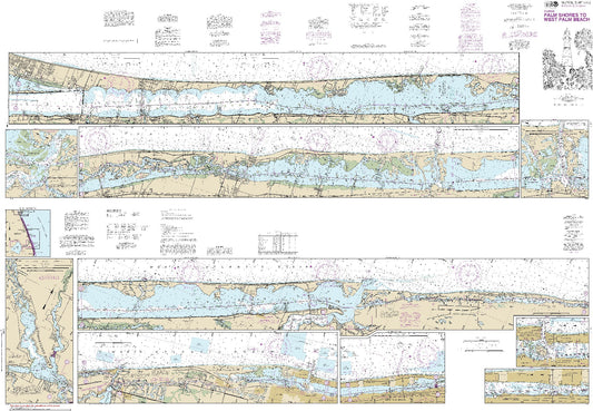 Palm Shores to West Palm Beach; Plan: Lake Worth (11472) by NOAA