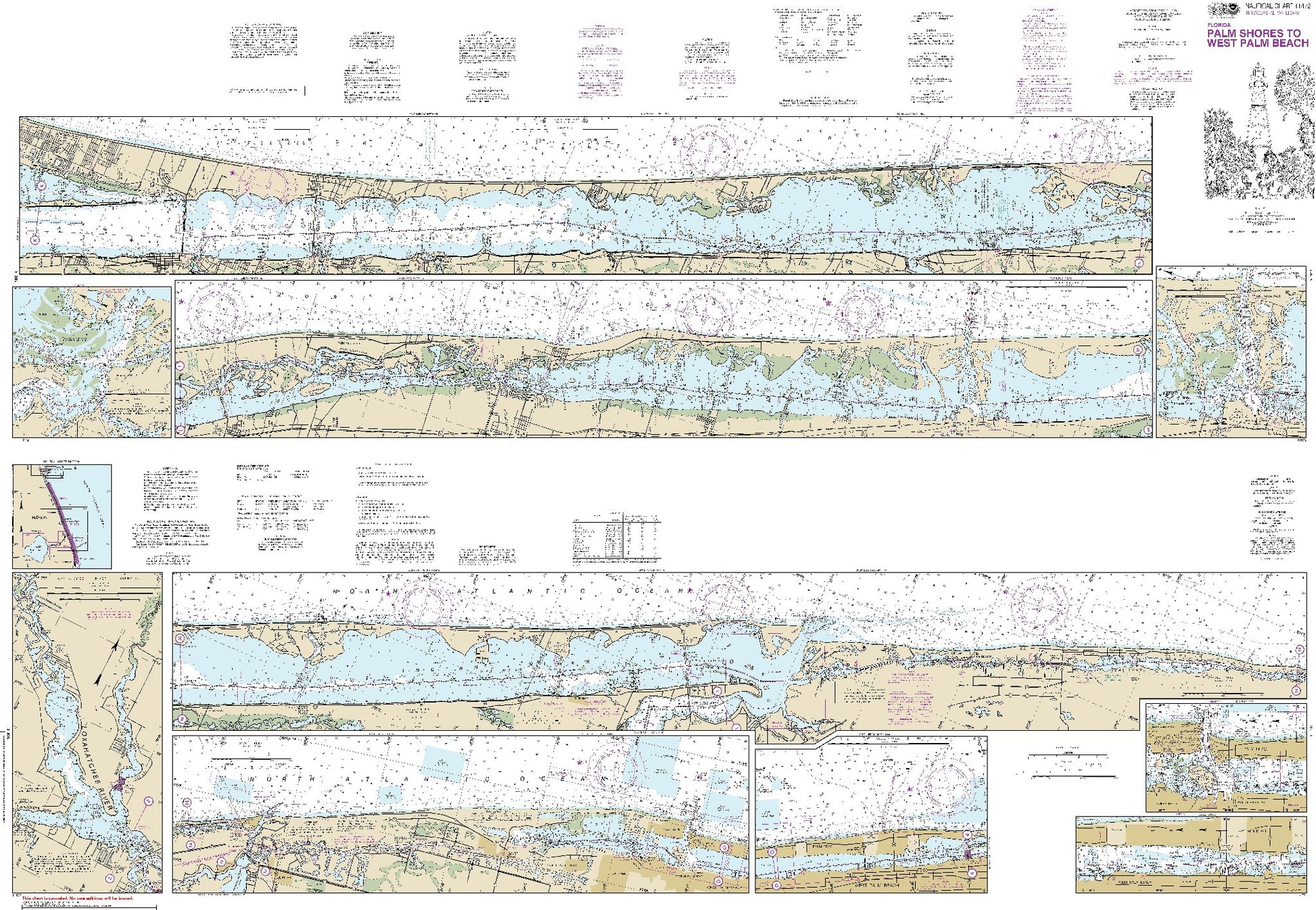 Palm Shores to West Palm Beach; Plan: Lake Worth (11472) by NOAA