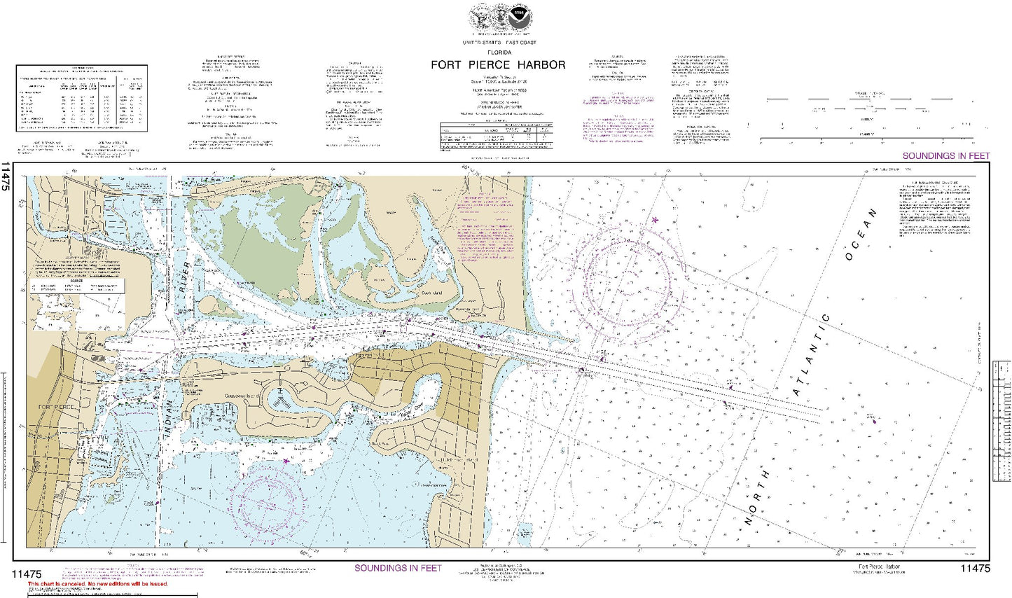 Fort Pierce Harbor (11475) by NOAA