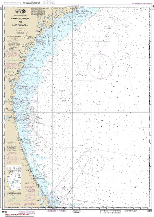 Charleston Light to Cape Canaveral (11480) by NOAA