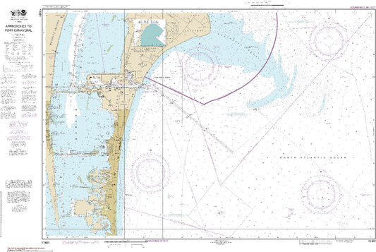 Approaches to Port Canaveral (11481) by NOAA