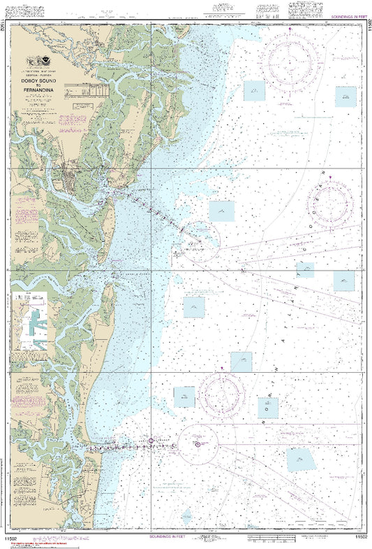 Doboy Sound to Fernandina (11502) by NOAA