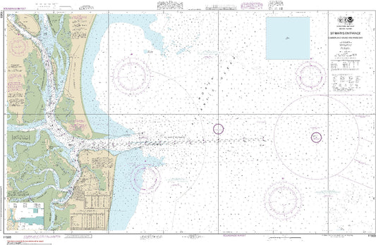 St. Marys Entrance - Cumberland Sound and Kings Bay (11503) by NOAA