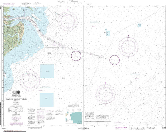 Savannah River Approach (11505) by NOAA