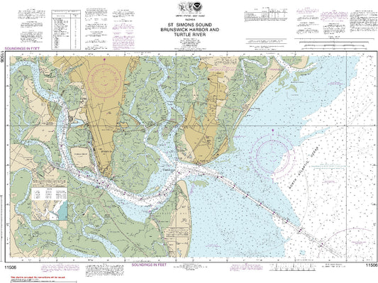 St. Simons Sound (11506) by NOAA