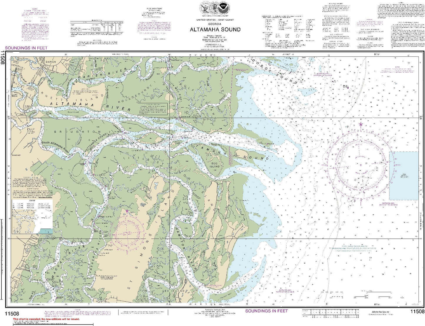 Altamaha Sound (11508) by NOAA