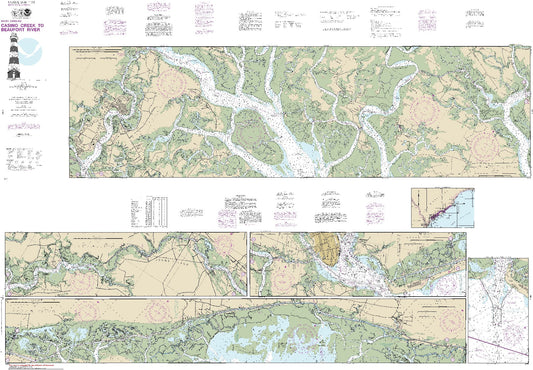 Casino Creek to Beaufort River (11518) by NOAA