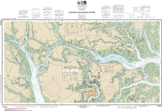 Coosaw and Broad Rivers (11519) by NOAA