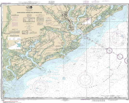 Charleston Harbor and Approaches (11521) by NOAA