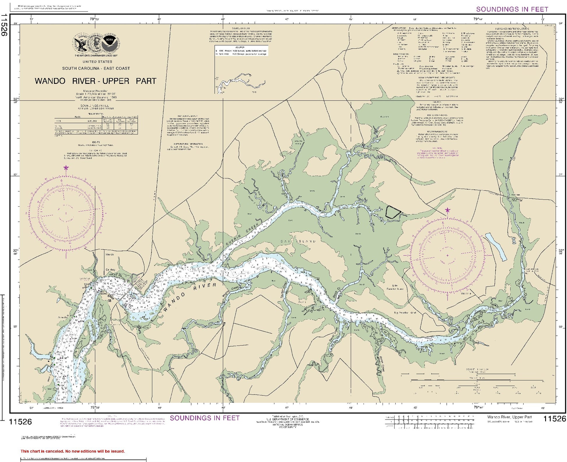 Wando River - Upper Part (11526) by NOAA