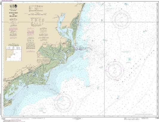 Winyah Bay to Bulls Bay (11531) by NOAA