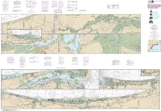 Myrtle Grove Sound and Cape Fear River to Casino Creek (11534) by NOAA