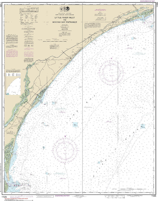 Little River Inlet to Winyah Bay Entrance (11535) by NOAA
