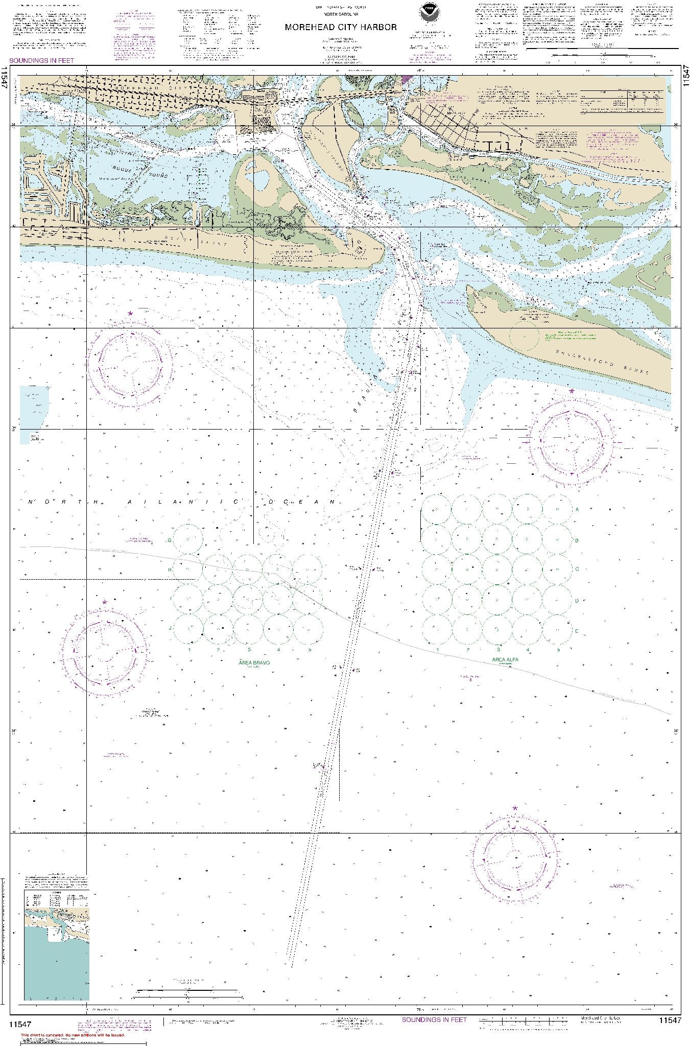 Morehead City Harbor (11547) by NOAA