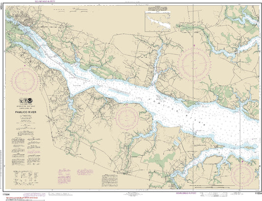 Pamlico River (11554) by NOAA