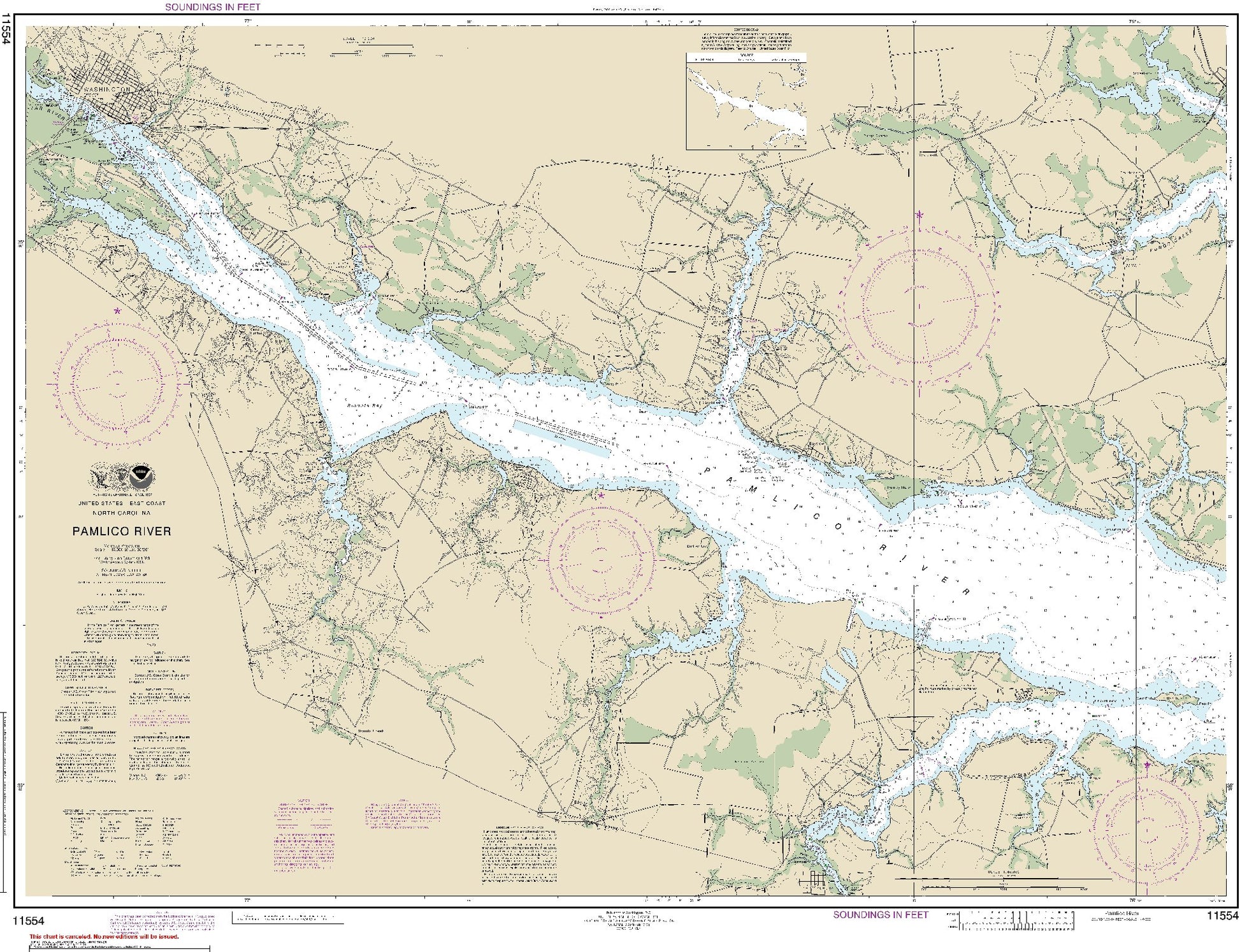 Pamlico River (11554) by NOAA