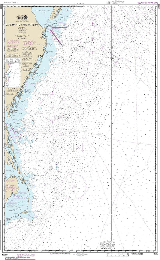 Cape May to Cape Hatteras (12200) by NOAA
