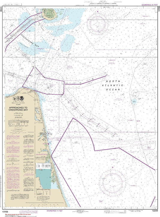 Approaches to Chesapeake Bay (12208) by NOAA