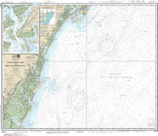 Chincoteague Inlet to Great Machipongo Inlet (12210) by NOAA