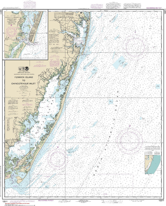Fenwick Island to Chincoteague Inlet (12211) by NOAA