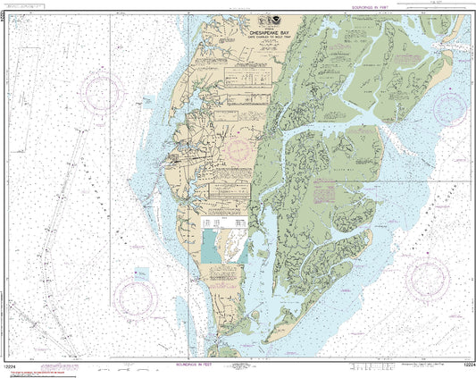Chesapeake Bay - Cape Charles to Wolf Trap (12224) by NOAA
