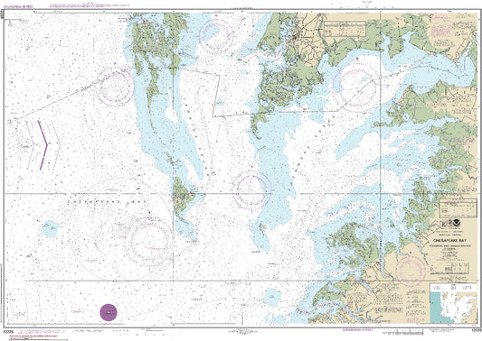 Pocomoke and Tangier Sounds (12228) by NOAA