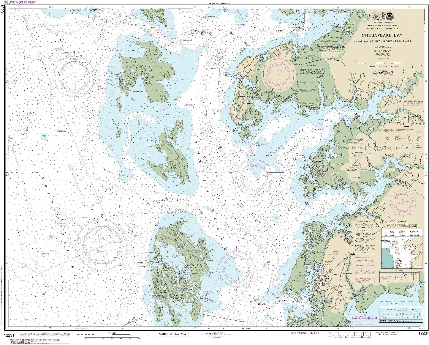 Tangier Sound - Northern Part (12231) by NOAA
