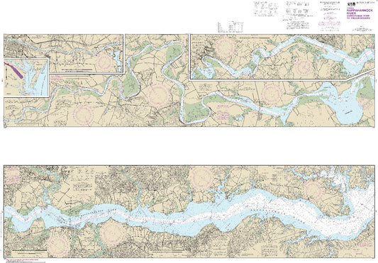 Rappahannock River - Corrotoman River to Fredericksburg; Side A (12237) by NOAA