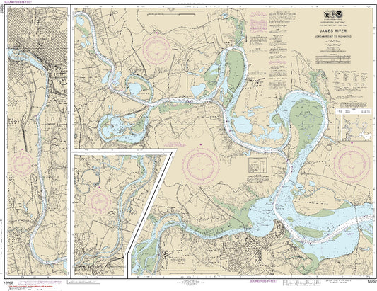James River - Jordan Point to Richmond (12252) by NOAA