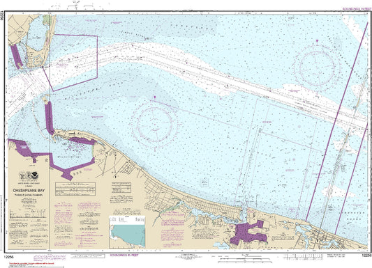 Chesapeake Bay - Thimble Shoal Channel (12256) by NOAA