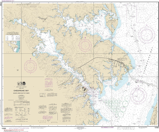 Severn and Magothy Rivers (12282) by NOAA