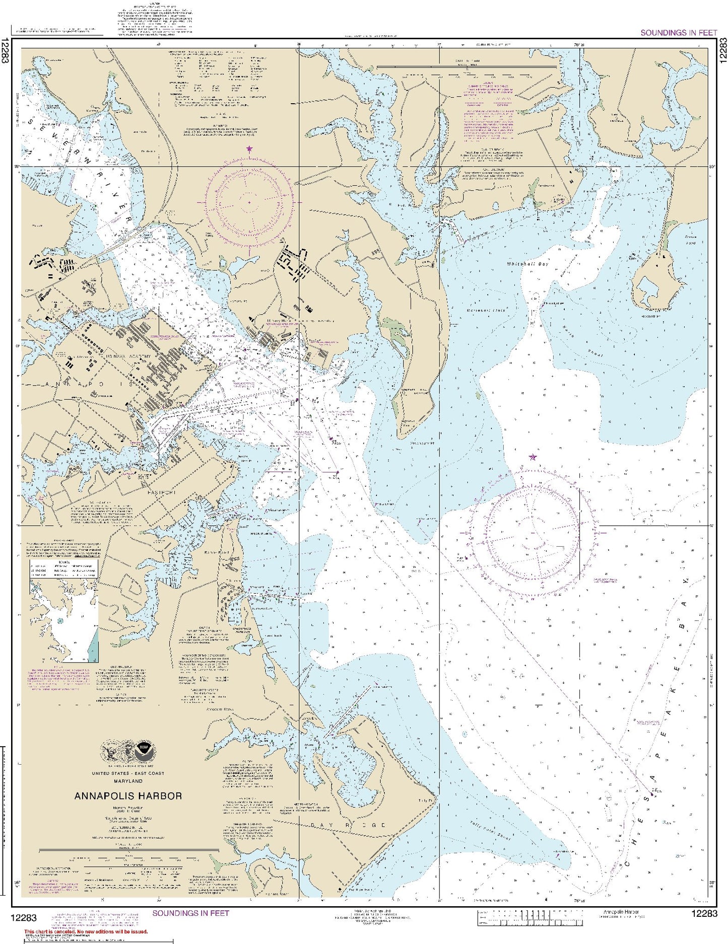 Annapolis Harbor (12283) by NOAA