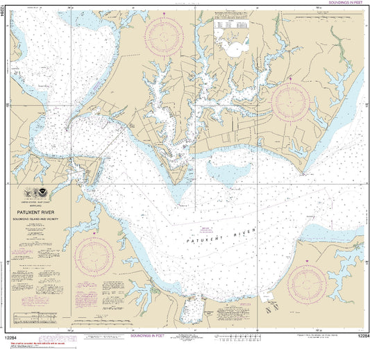 Patuxent River - Solomons Island and Vicinity (12284) by NOAA